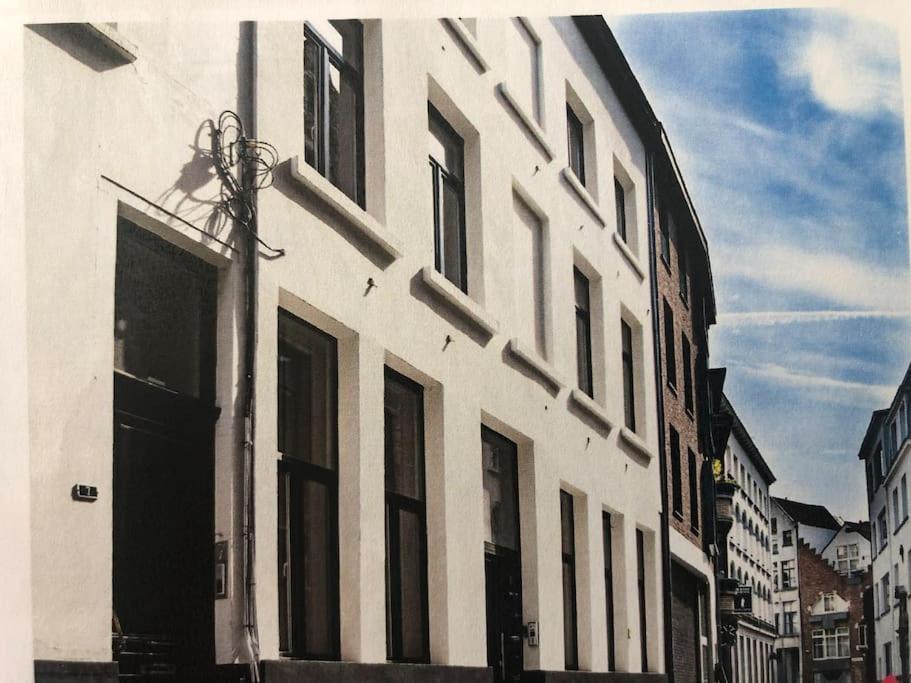 Hippe Studio In Historisch Gebouw In Oude Centrum Antwerpen Exteriör bild